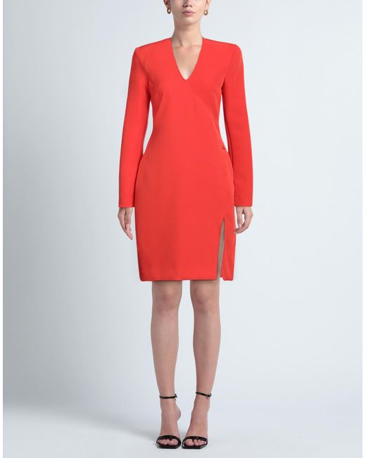 Chiara Ferragni Red Mini Dress