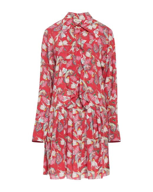 Zadig & Voltaire Red Mini Dress