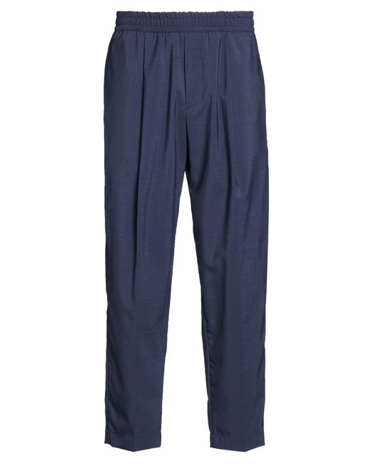 Briglia 1949 Blue Pants Virgin Wool, Polyester, Elastane for men