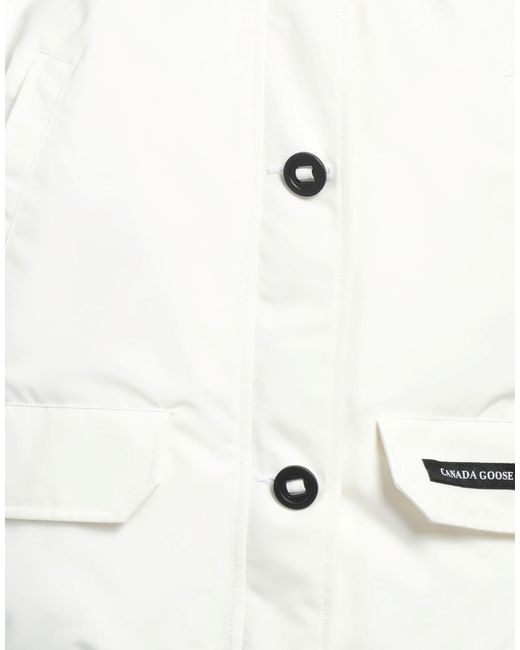 Canada Goose White Down Jacket