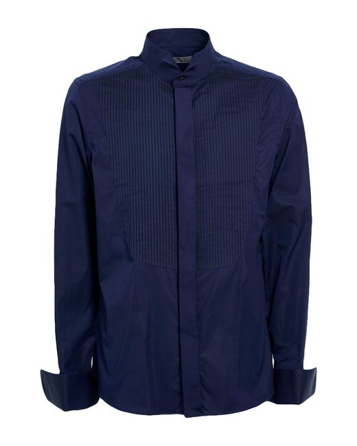 Canali Blue Shirt Cotton for men