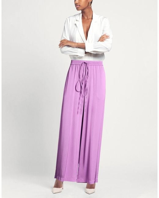 Isabelle Blanche Purple Pants