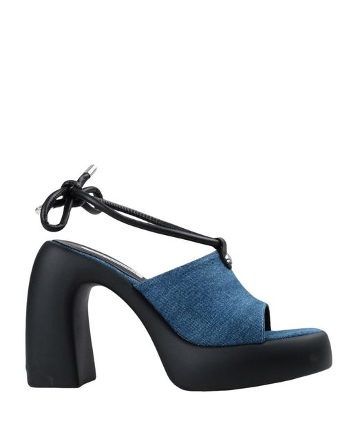Karl Lagerfeld Blue Sandals