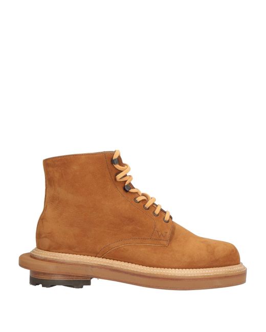 J.M. Weston Brown Ankle Boots Leather for men