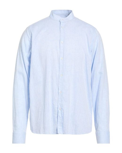 Manuel Ritz Blue Shirts for men