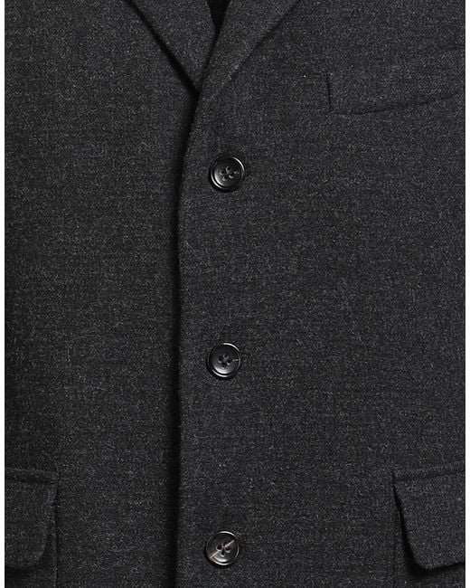 Montedoro Black Coat for men