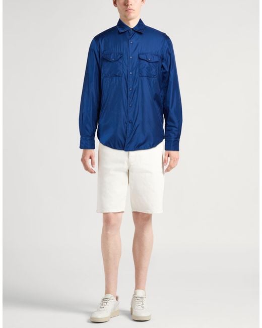 Aspesi Blue Shirt for men