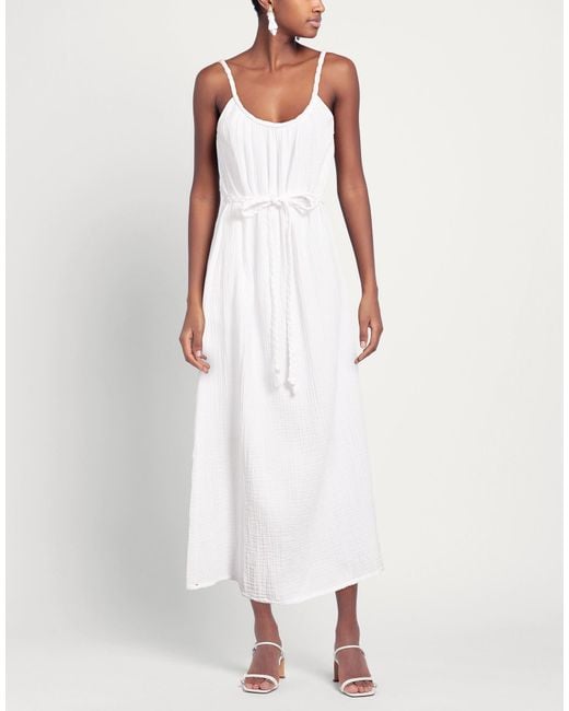 Xirena White Maxi Dress Cotton