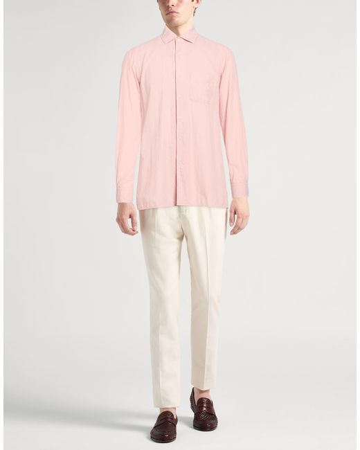 Massimo Alba Pink Shirt for men