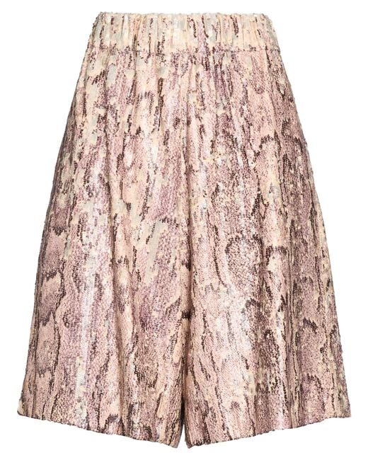 Dries Van Noten Pink Shorts & Bermuda Shorts Cotton