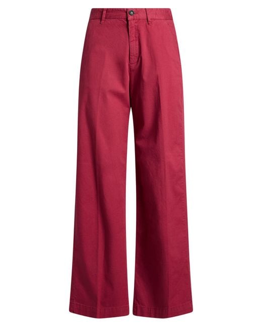 Massimo Alba Red Trouser