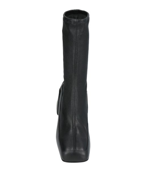 Jil Sander Black Ankle Boots