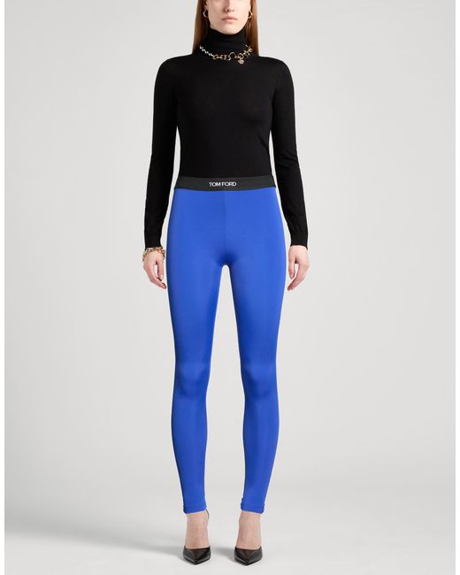Tom Ford Blue Leggings