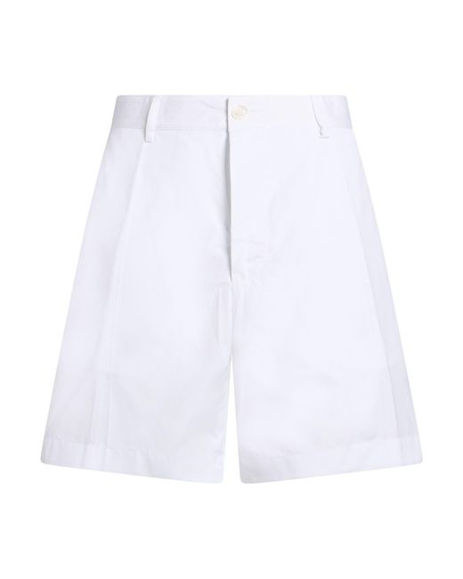 DSquared² White Shorts & Bermuda Shorts