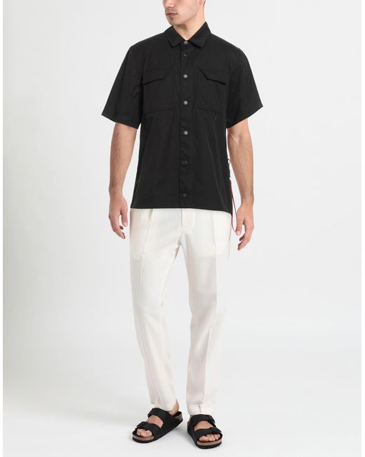 Camisa AFTER LABEL de hombre de color Black