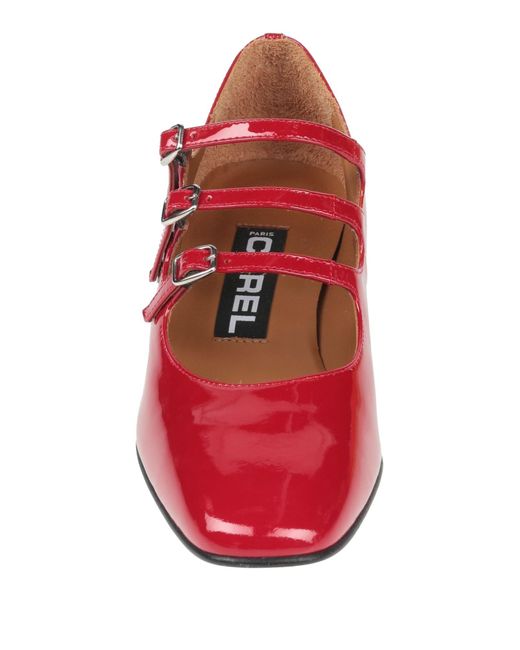 CAREL PARIS Red Ballet Flats