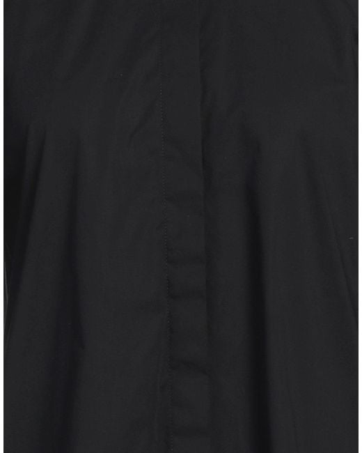 Alpha Studio Black Shirt Cotton, Elastane