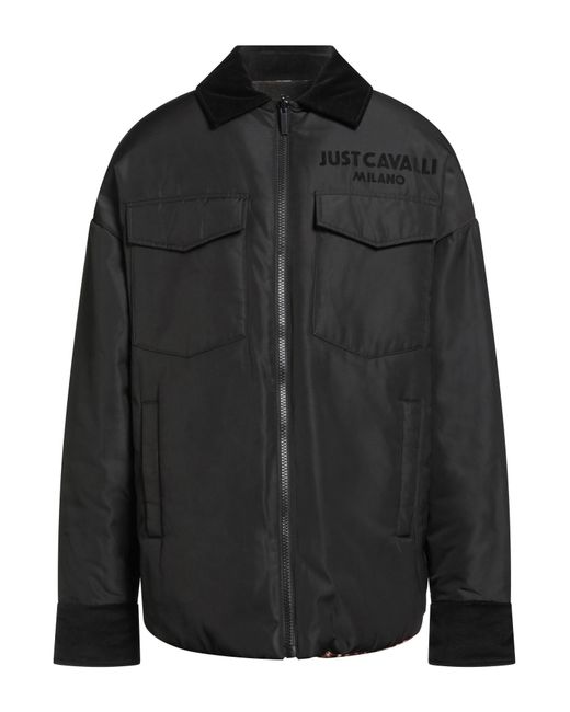 Just Cavalli Black Jackets for men