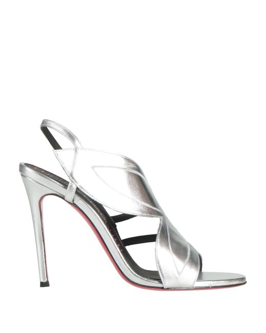 Luciano Padovan White Sandals Leather