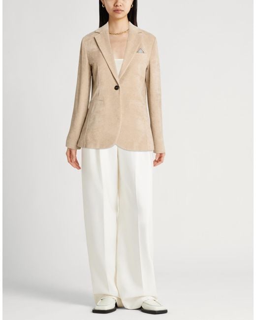 Circolo 1901 Natural Blazer Cotton, Polyester