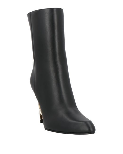 McQueen Black Ankle Boots