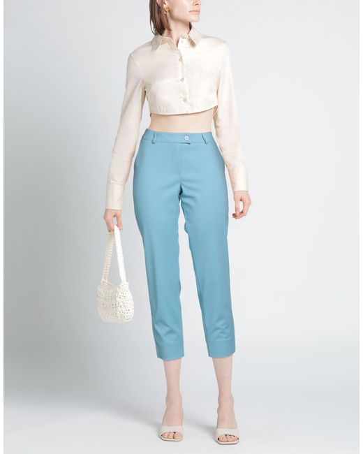 Maison Common Blue Trouser