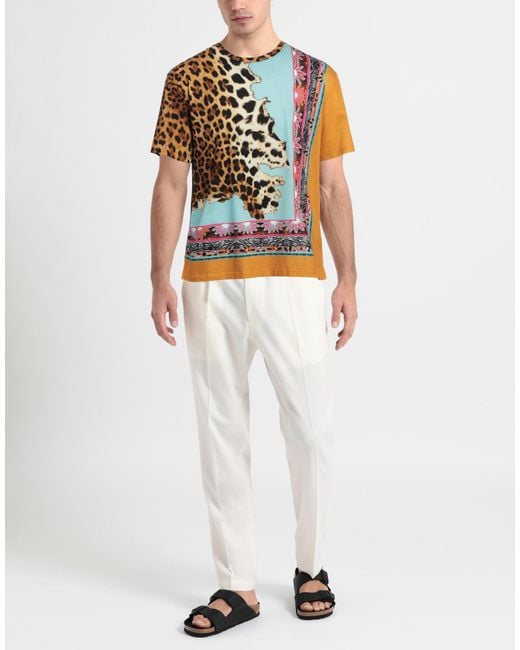 Just Cavalli Multicolor T-shirt for men