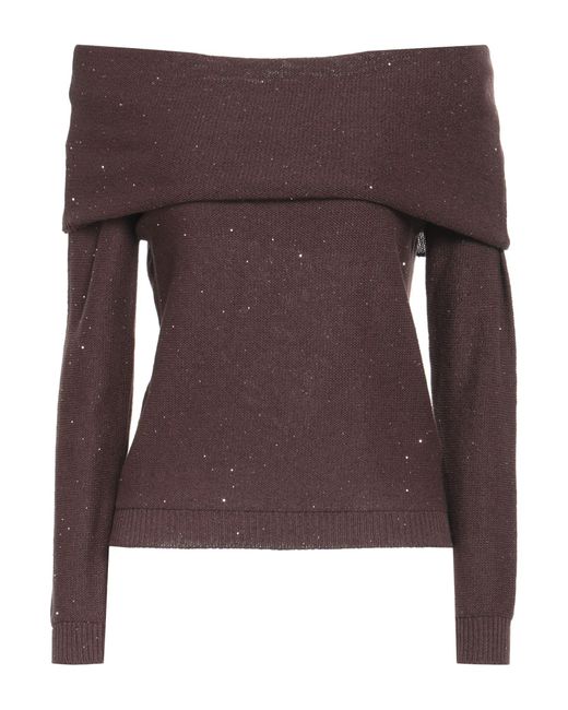Fabiana Filippi Brown Sweater