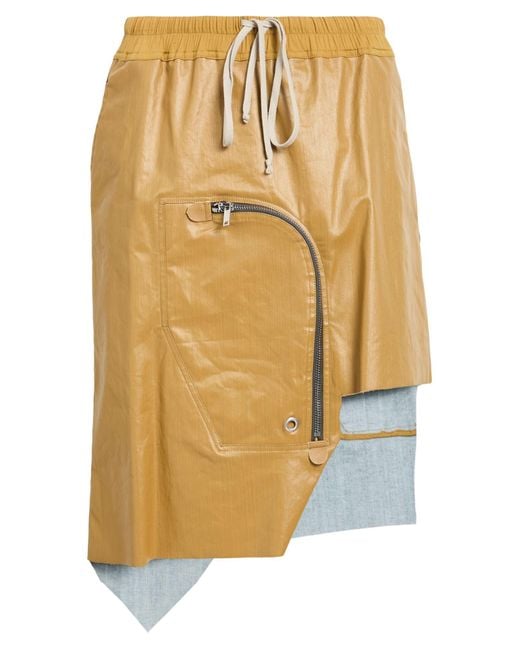 Gonna Midi di Rick Owens in Multicolor da Uomo