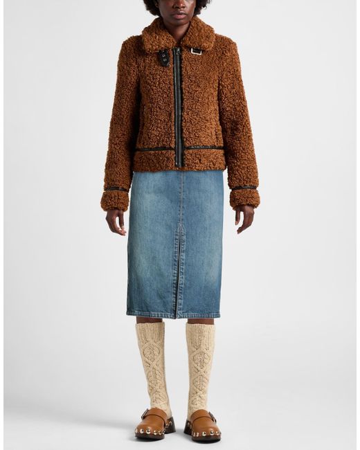 Elisabetta Franchi Blue Denim Skirt Cotton