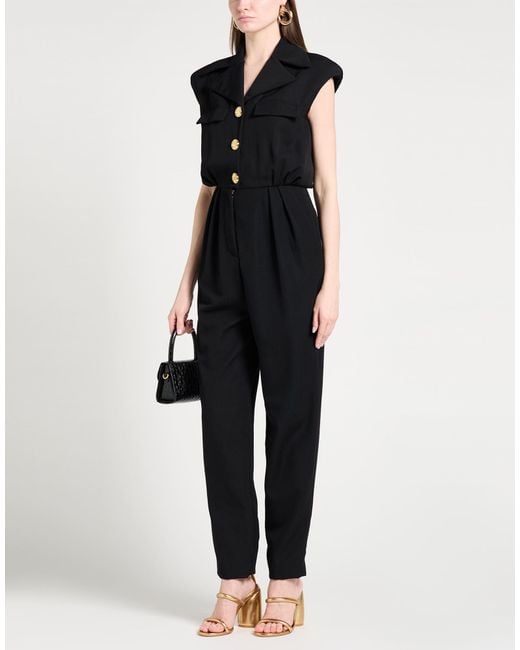 Balmain Black Jumpsuit