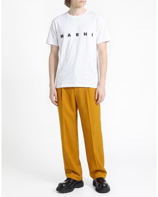 Marni White T-Shirts for men