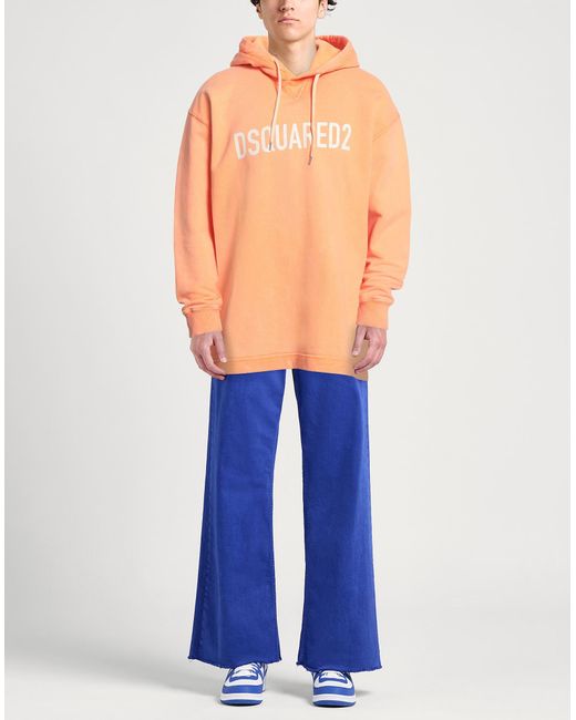 Sudadera DSquared² de hombre de color Orange