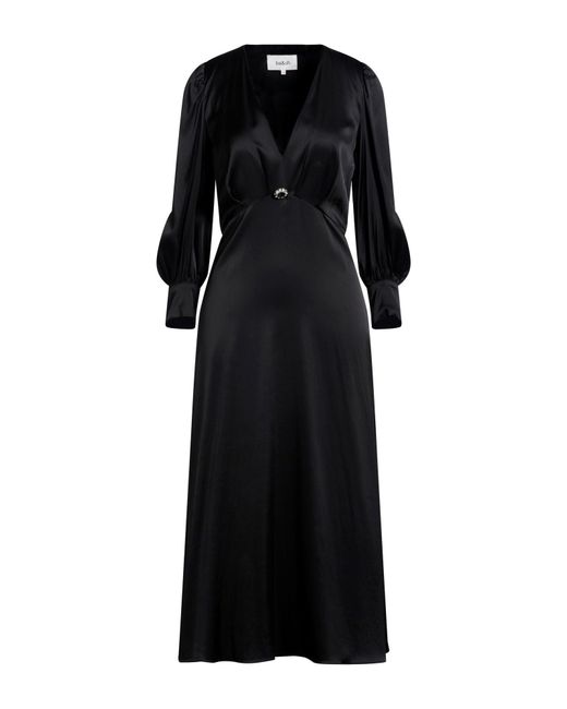 Ba&sh Black Midi Dress