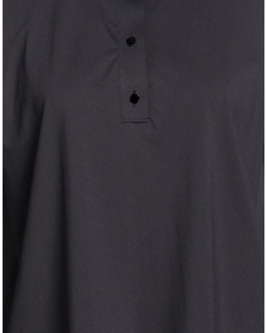 Rrd Black Polo Shirt Polyamide, Elastane