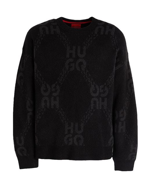 HUGO Pullover in Black für Herren