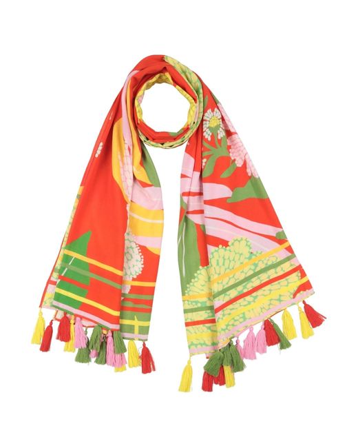 Farm Rio White Scarves