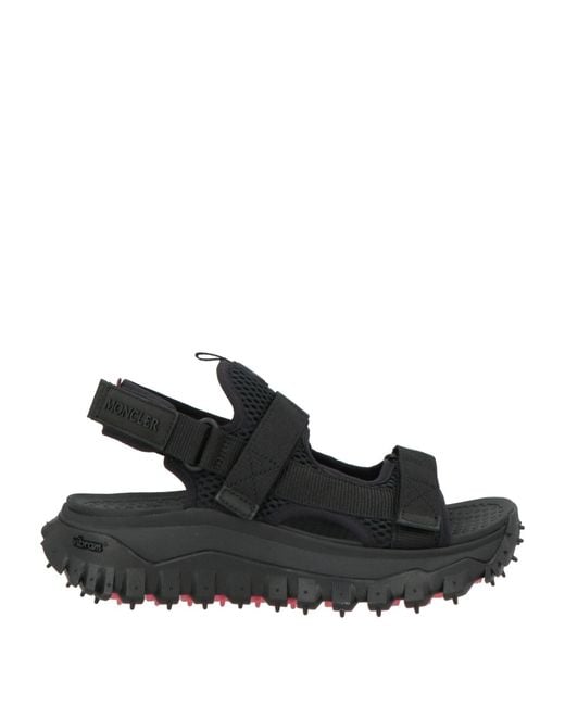 Moncler Black Sandals