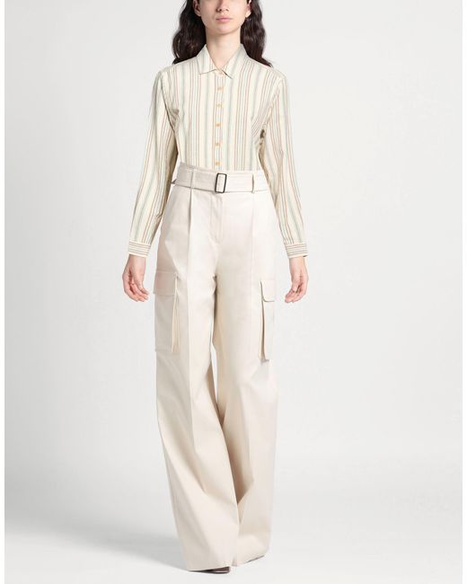 Xirena White Shirt Rayon, Cotton, Linen