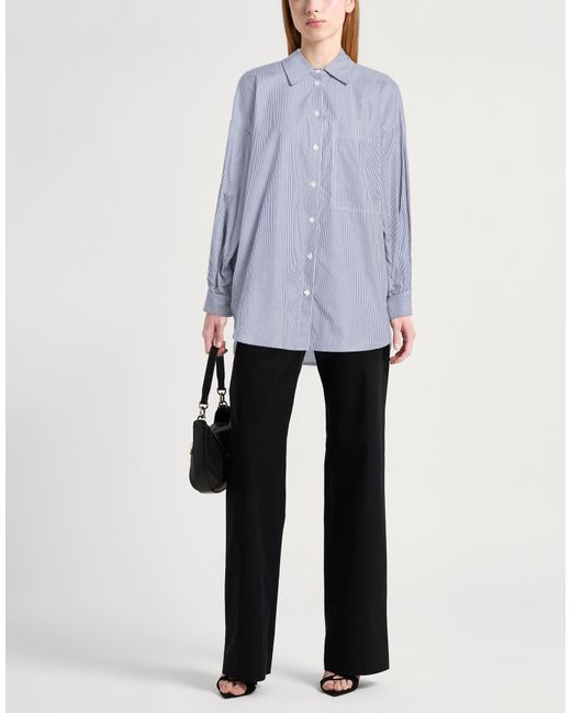 Hache Blue Shirt Cotton