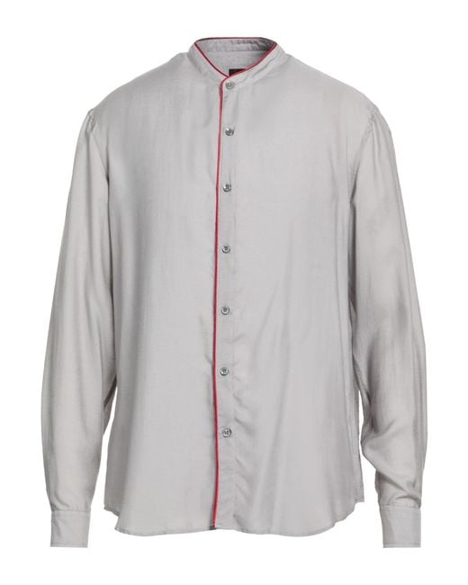 Giorgio Armani Gray Shirts for men