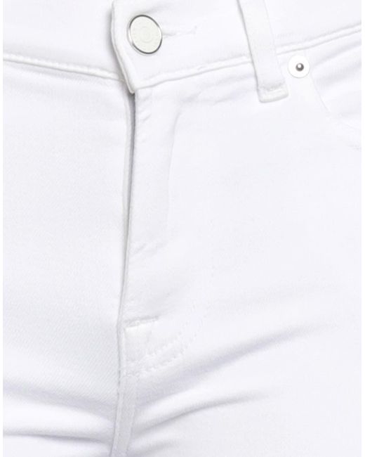 7 For All Mankind White Jeans