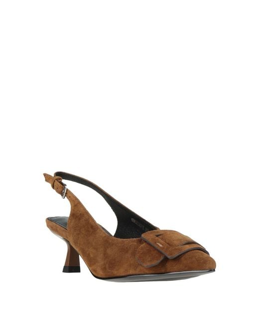 Bibi Lou Brown Pumps