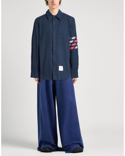 Thom Browne Blue Shirt for men