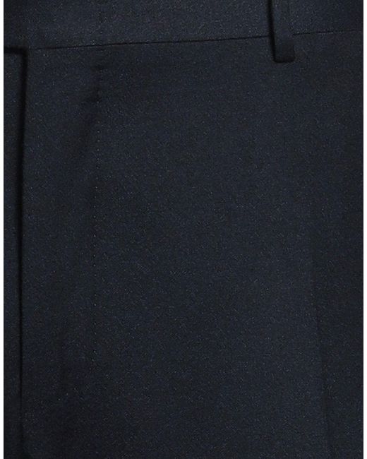 Canali Blue Pants Wool for men