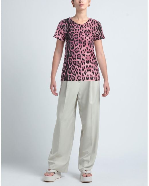 Roberto Cavalli Pink T-shirt