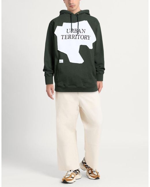(w)taps Gray Sweatshirt for men