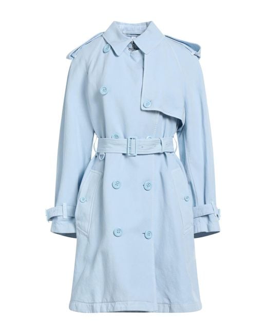 Burberry Blue Overcoat