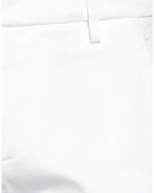Dondup White Trouser for men
