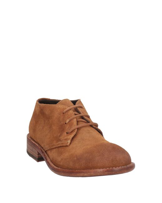 Preventi Brown Lace-up Shoes